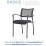 Brunswick Medium Back Stacking Visitor Chair Image 2