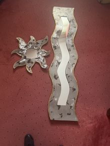 2 Mirrors Handcrafted by Grainne Breslin Steel Craft & design