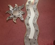 2 Mirrors Handcrafted by Grainne Breslin Steel Craft & design