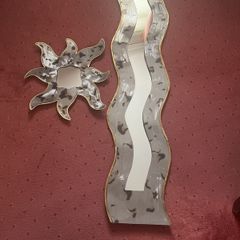 2 Mirrors Handcrafted by Grainne Breslin Steel Craft & design