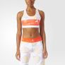 adidas Women's Stellasport Bra Printed - white/dust purple M BNWT Image 5
