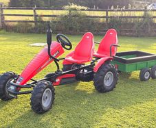 Berg Go-Kart and trailer
