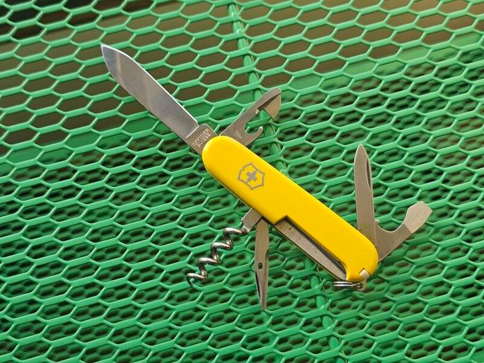 Victorinox Swiss Postal Service Sportsman 84mm Swiss Army Knife Rare Collectable