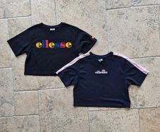 Ellesse crop tops x 2