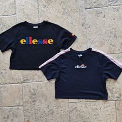 Ellesse crop tops x 2