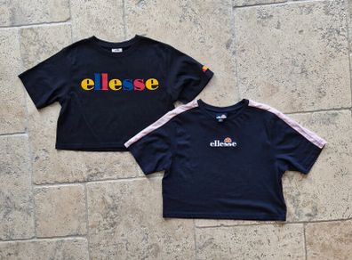 Ellesse crop tops x 2