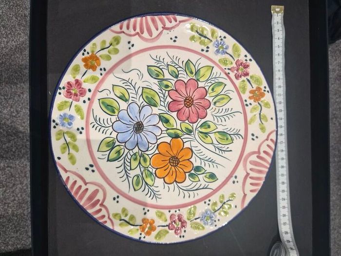 Vintage Decorative Plate - Spanish