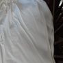 Cream velvet lined professionally made curtains size 4 widths drop 62inch pinch pleating Image 6
