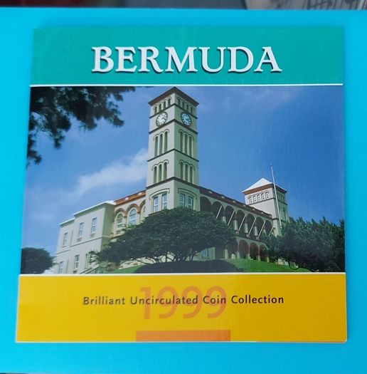 BERMUDA  5 Coin Set 1999 In Uncirculated Condition