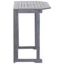 Folding Balcony Table 90x50x74 cm Solid Acacia Wood Image 3