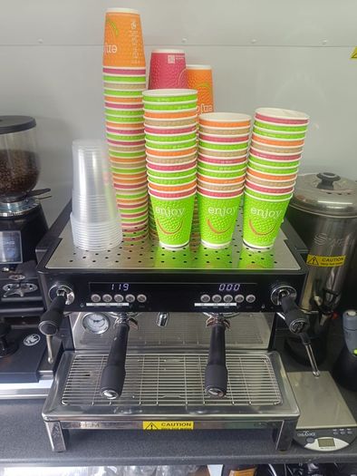 Coffee trailer ready to go business