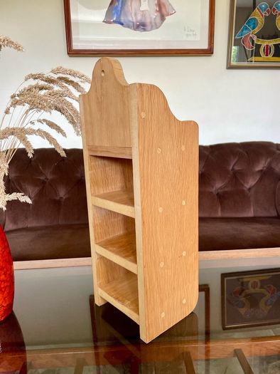 Rustic Decor Wooden Wall Hanging Counter Display Shelf 3 Tier or 4