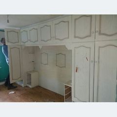 Built in White Oak Bedroom Unit - must go now
