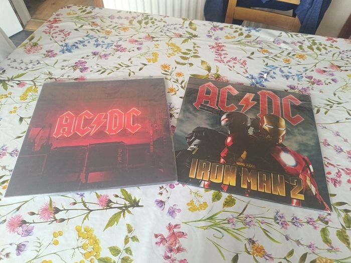 AC DC albums Ironman 2 soundtrack and Power up