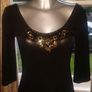 Oh my Love London lovely Black Body suit size L UK12/14 EUR40/42 Postage included Image 2