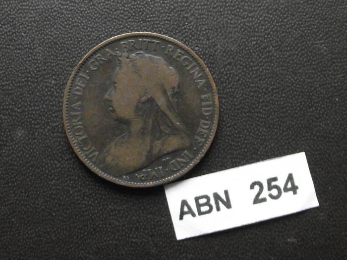 1895 Great Britain. Victoria. Half Penny