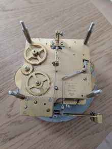 Hermle clock movement