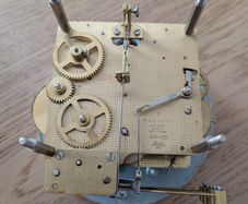 Hermle clock movement