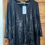 Fransa sequins black top - New Image 2
