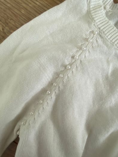 John Rocha Ivory Cropped Cardigan