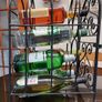 metal wine bottle holder Image 6