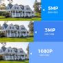 Wireless Security Camera System,5MP PTZ Camera + Bullet Camera CCTV Camera System With 2-Way Audio,IP66 Waterproof, Color Night Vision, Motion Detection, Image 2