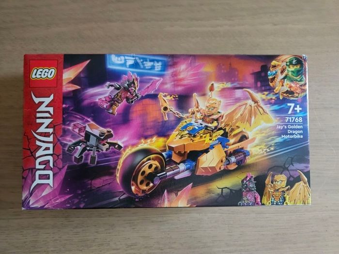 lego ninjago 71768 jay's golden dragon motorbike