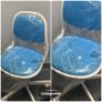 IKEA ALEX Desk & Blue Student Swivel Chair Lightly Used Image 2