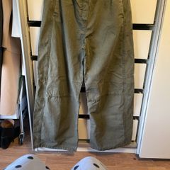 WEEKDAY low rise baggy washed canvas