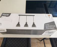 Grey pendant light