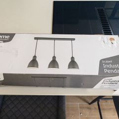 Grey pendant light