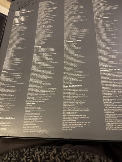 Cliff Richards Vinyl Boxset
