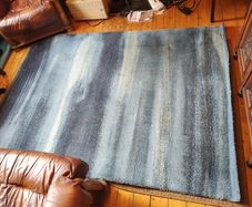 Blue rug