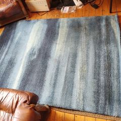 Blue rug