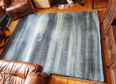 Blue rug