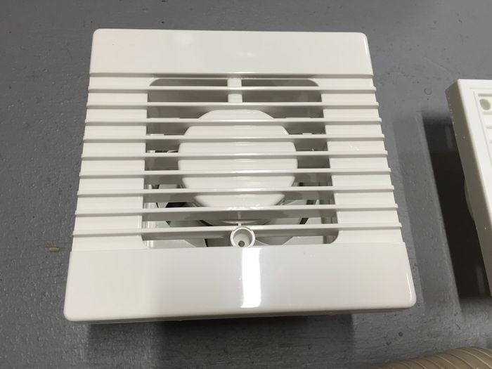 4" Fan with Timer Ducting and Grill Set