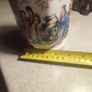 Gorgeous Chinese Scenery Hexagonal Vase with Chinese Writing on it Image 2