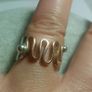 Handmade Copper and Sterling Silver Ring Image 5