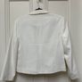 New Look White Blazer: Size 10 Image 2