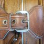 Vintage faux leather suitcase Image 4