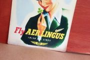 Aer Lingus reproduction 1950s advert poster.