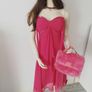 Debs pink salmon Debut dress Image 3