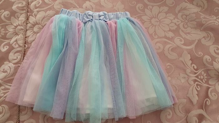 Miss mona mouse Rainbow tutu skirt