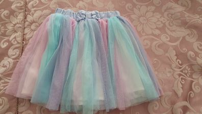 Miss mona mouse Rainbow tutu skirt