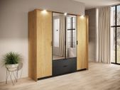 Wardrobe BALTI 223cm LED