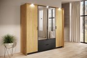 Wardrobe BALTI 223cm LED