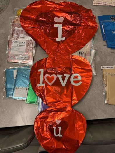 124 Foil Baloons - unused