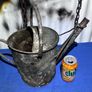 Vintage galvanised watering can Image 3