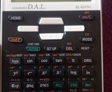 Scientific calculator sharp