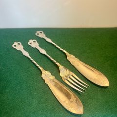 Antique 1902 Edward VII Coronation Cutlery
